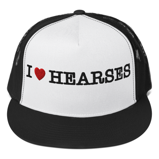 I Love Hearses - Trucker Cap