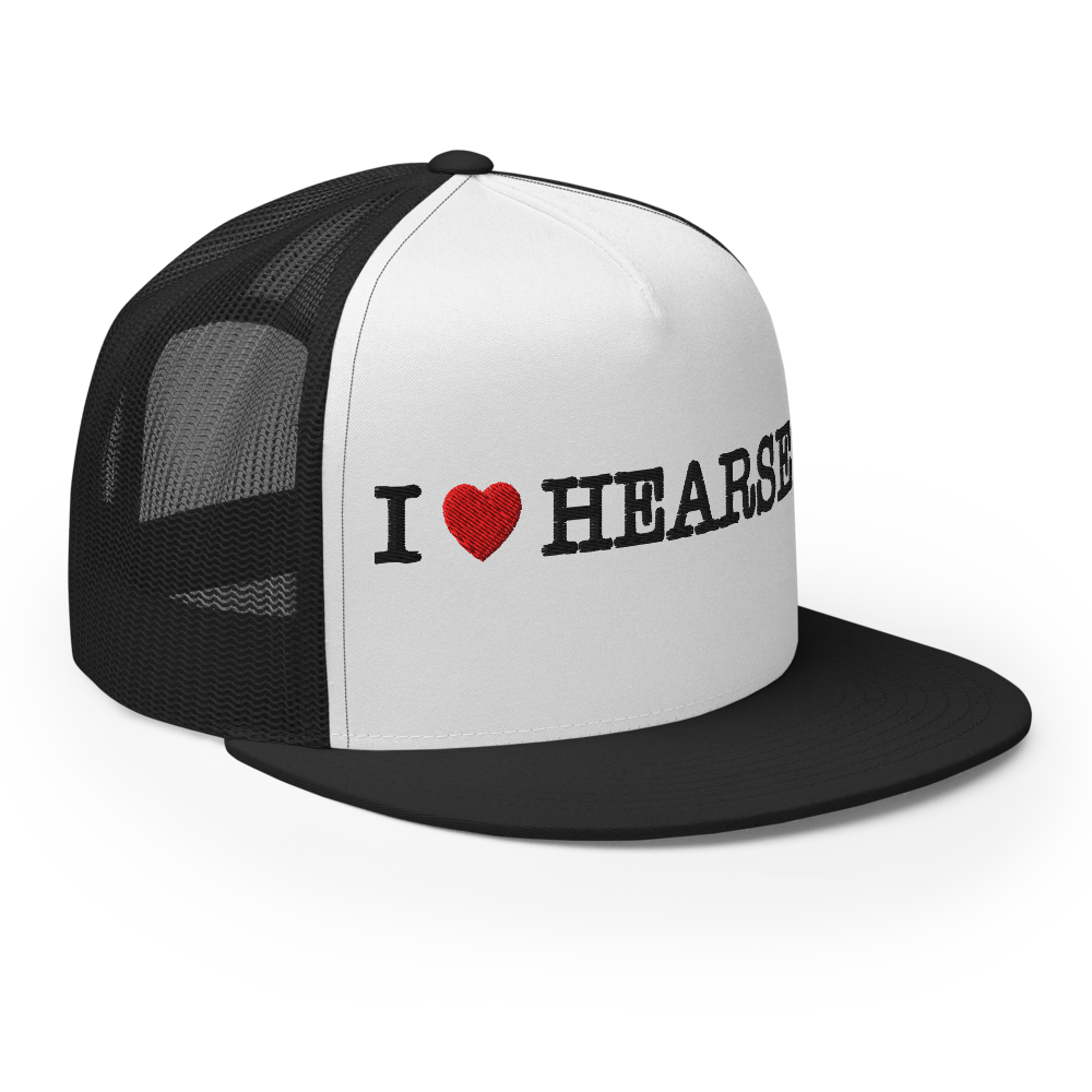 I Love Hearses - Trucker Cap